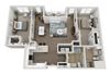 Two Bedroom M Floorplan